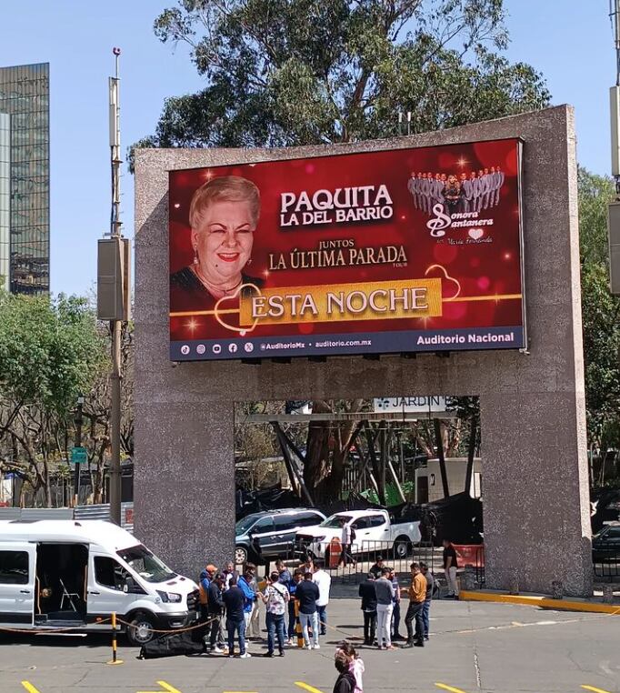 Paquita la del Barrio en concierto