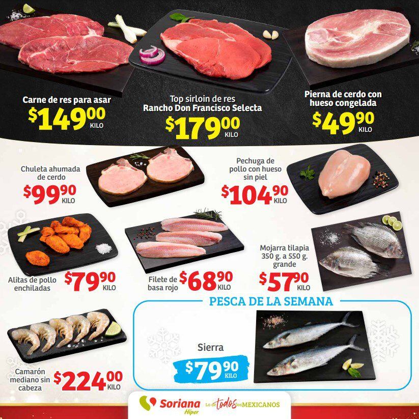 Soriana ofertas fin de semana 24 a 27 de noviembre 2023