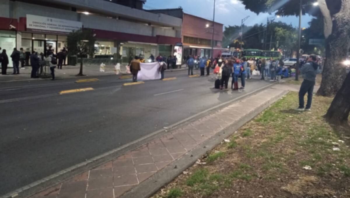 Bloqueo en Fray Cervando Teresa de Mier