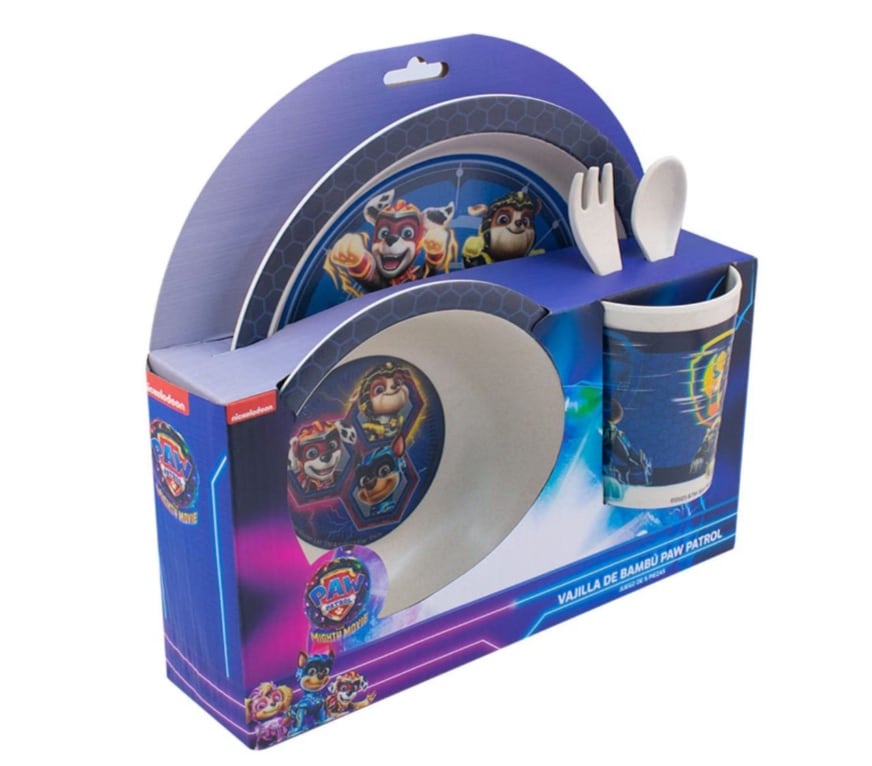 Vajilla infantil de Paw Patrol