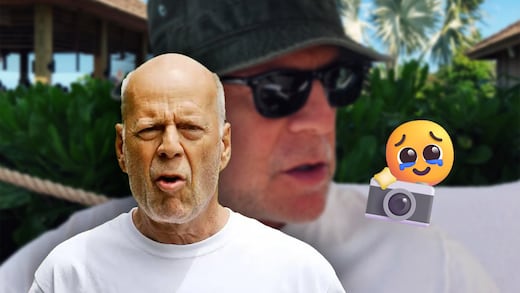 La última foto de Bruce Willis con la que reapareció en Instagram