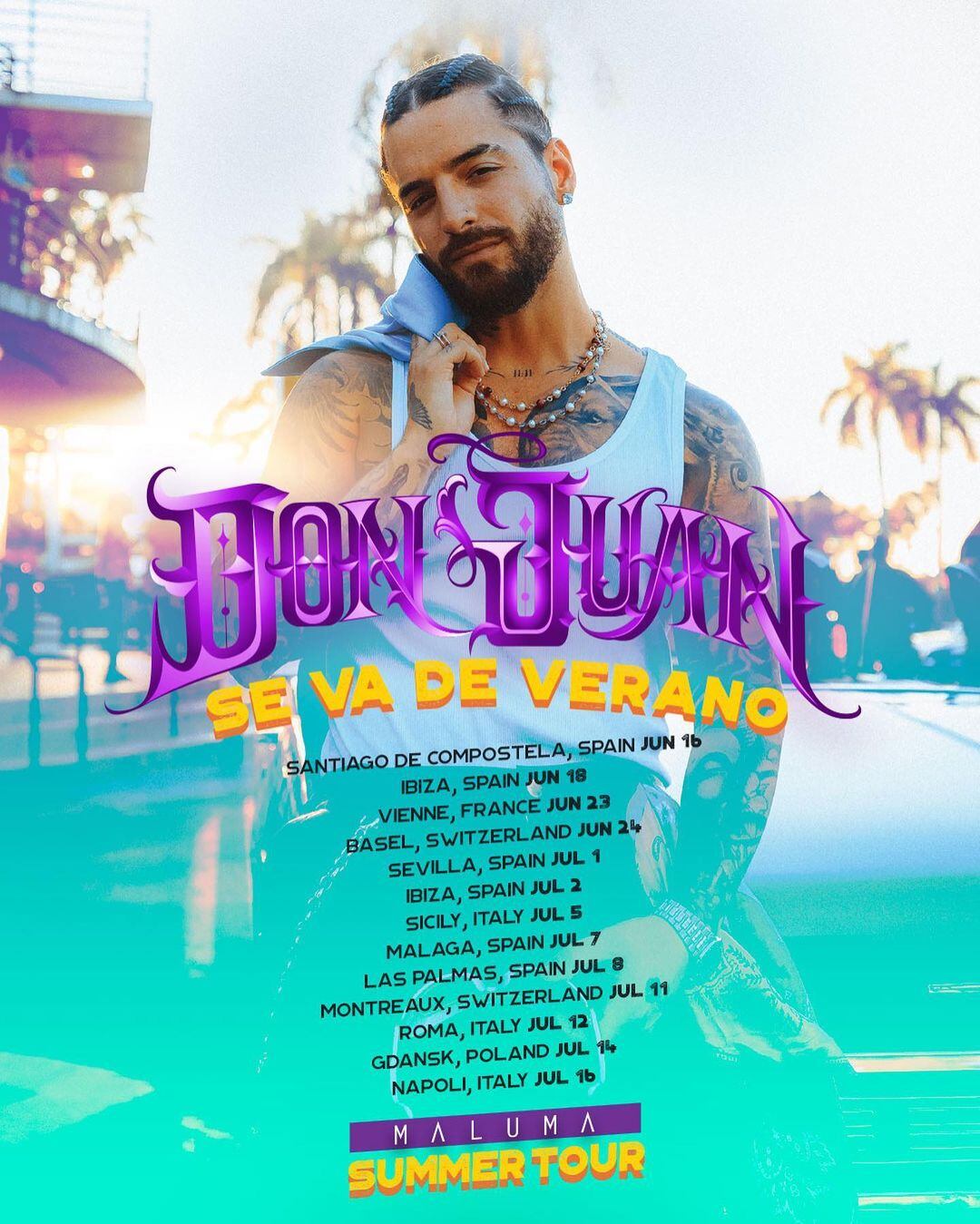 ¿Maluma en México? Anuncia gira usando un filtro de Luis Miguel