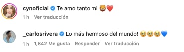 Carlos Rivera envía mensaje amoroso a su esposa embarazada