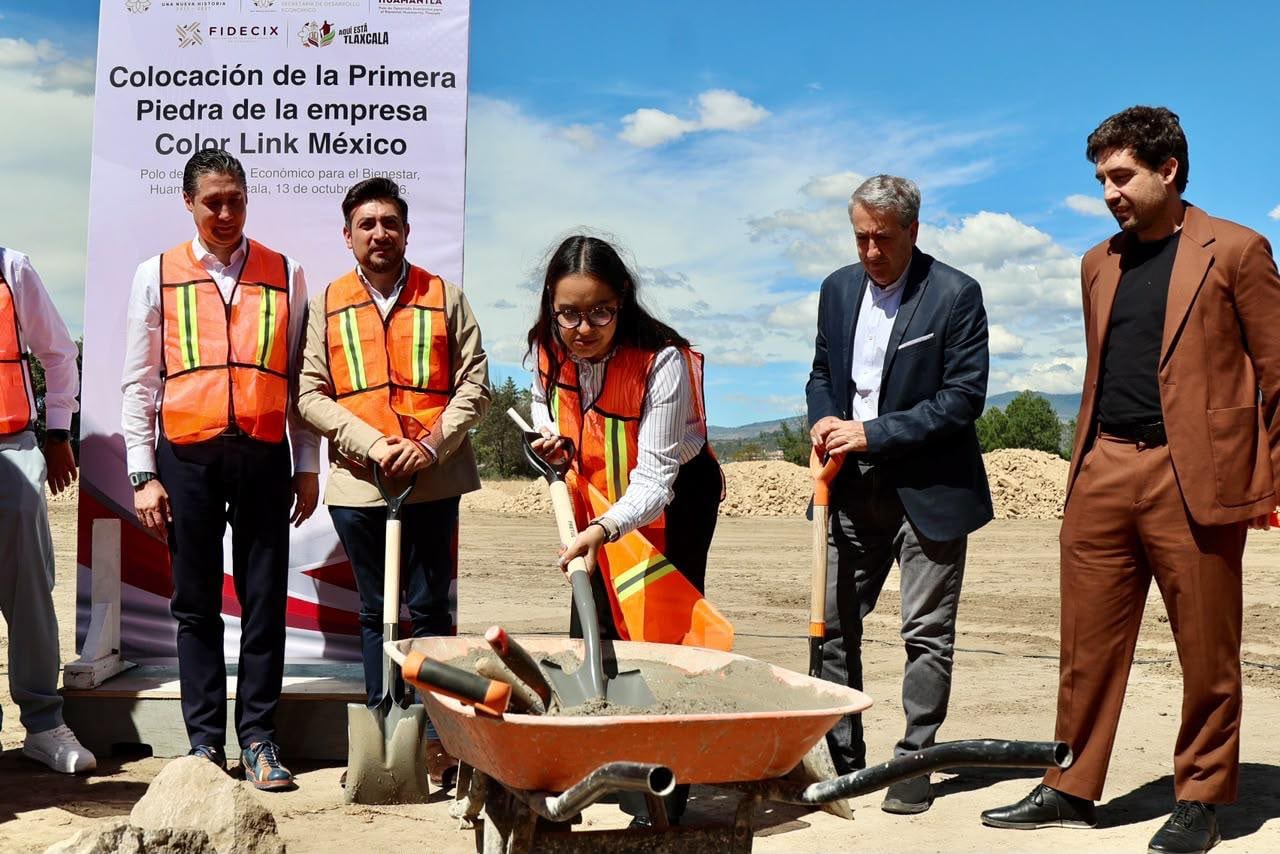 Huamantla recibe inversión de Color Link, empresa argentina de cosméticos.