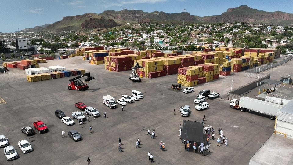 El Puerto de Guaymas se consolida como plataforma logística estratégica del Plan Sonora