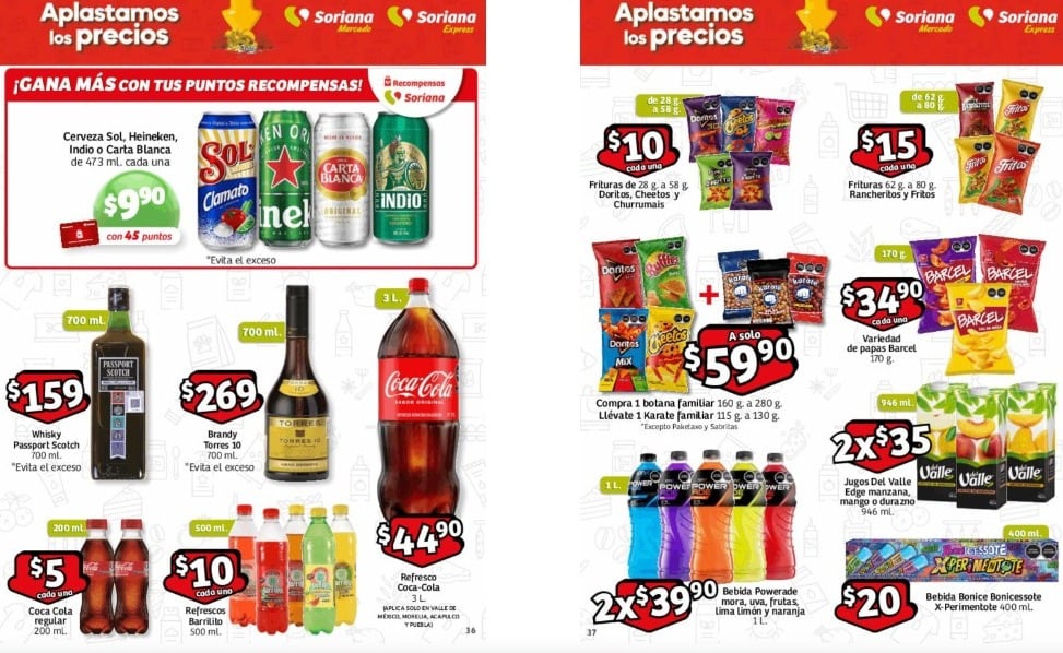 Folleto Soriana 8 de agosto