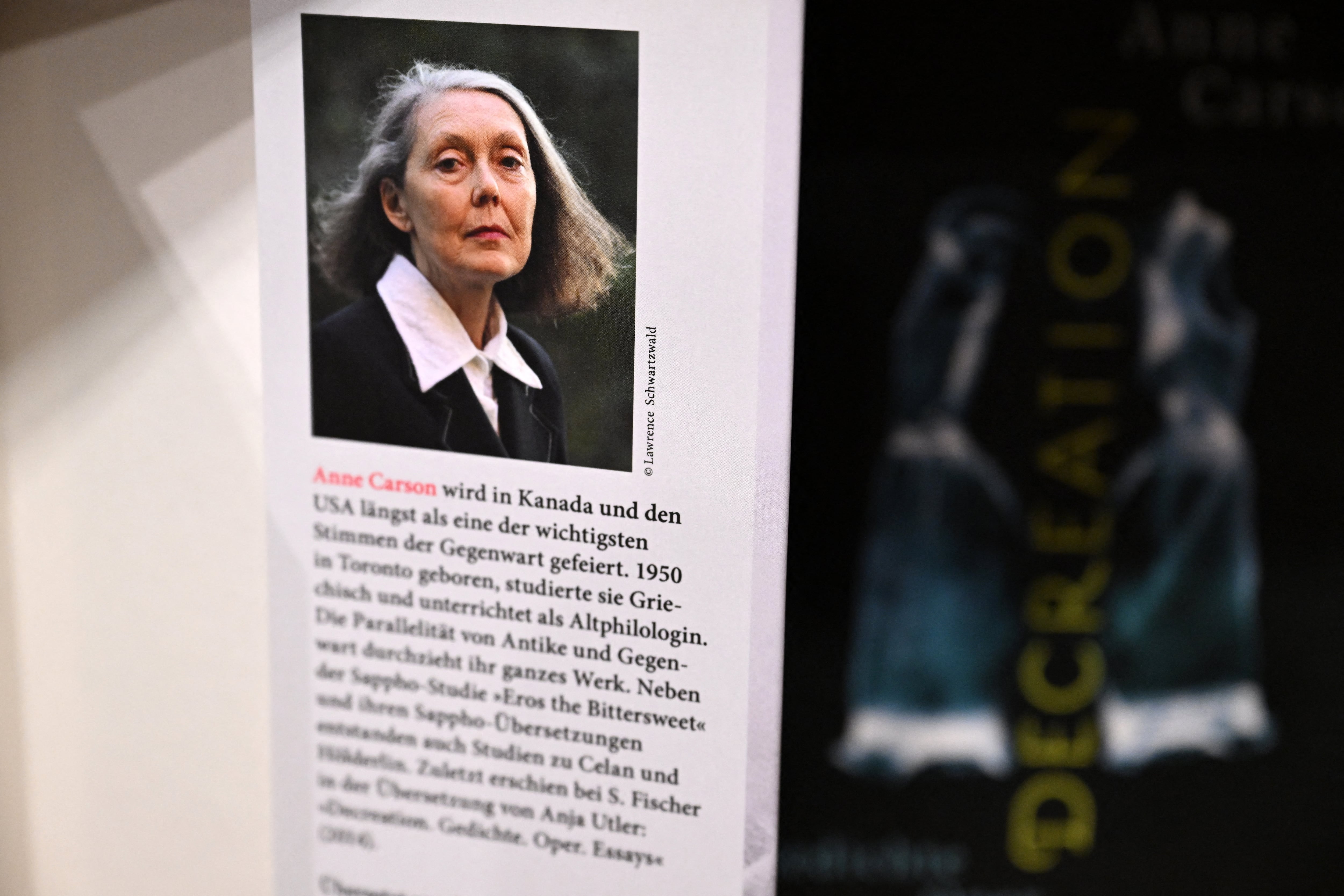 Anne Carson gana el Premio Nobel de Literatura 2026