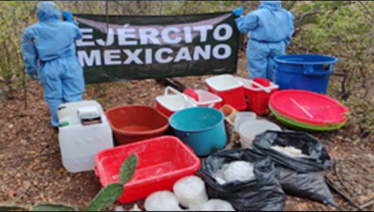 Aseguran narcolaboratorios en Culiacán