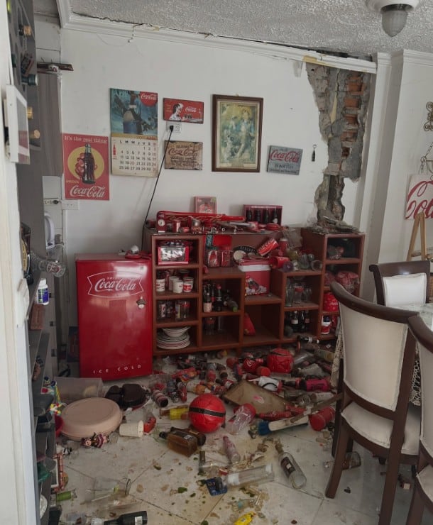 Terremoto en Colombia destruye colección de Coca-Cola reunida durante 29 años