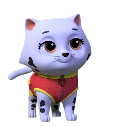 Marshall de los Gatitos Desastrosos de Paw Patrol