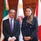 Tere Jiménez y Jon Benjamin, embajador de Reino Unido en México, sostienen reunión por Aguascalientes