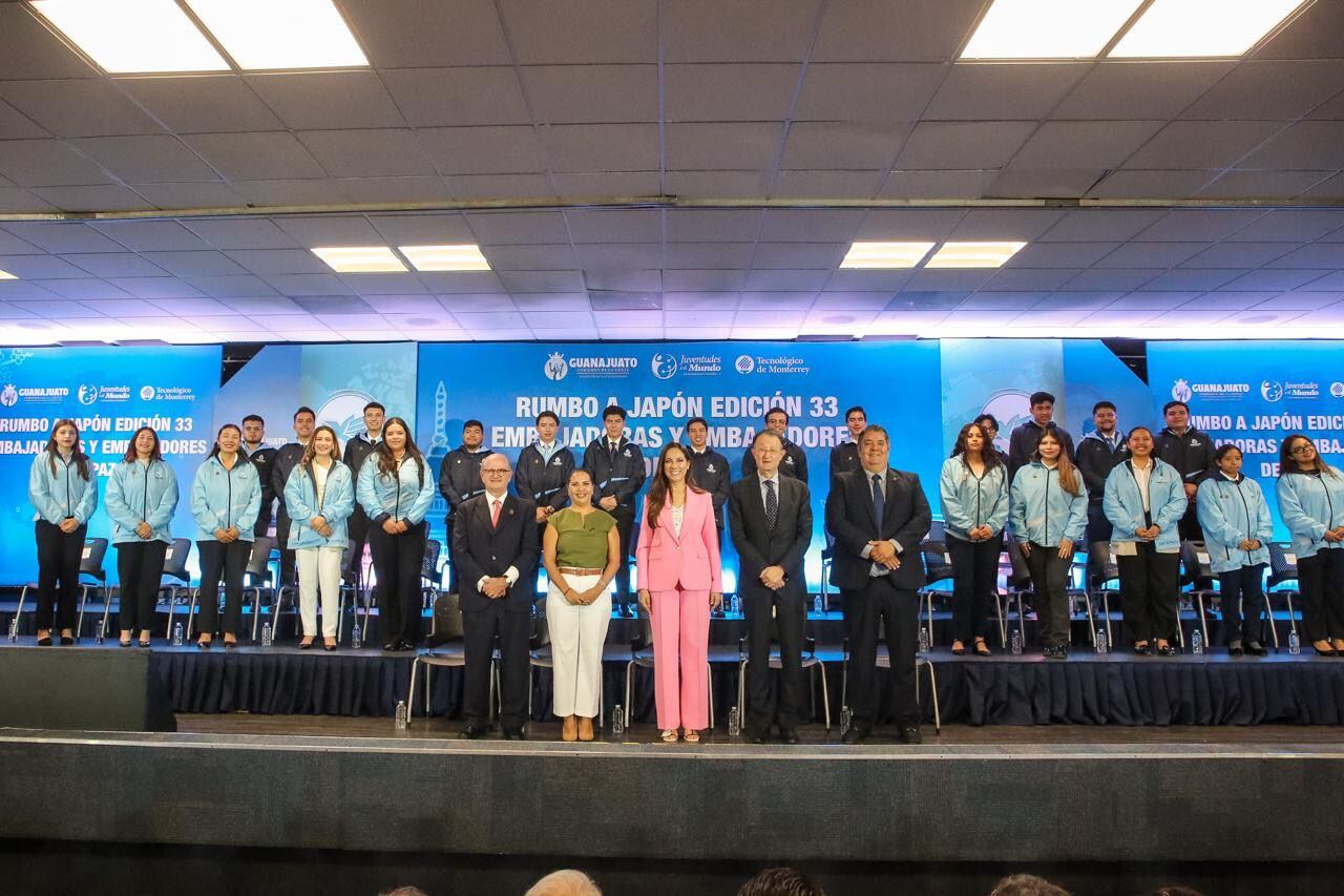Veintitrés jóvenes de Guanajuato viajarán a Japón como parte de un programa formativo.