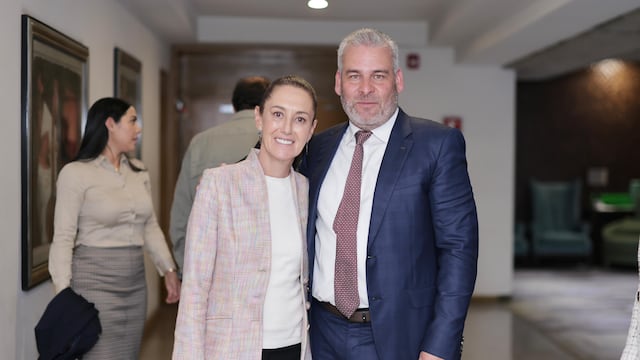 Alfredo Ramírez Bedolla y Claudia Sheinbaum