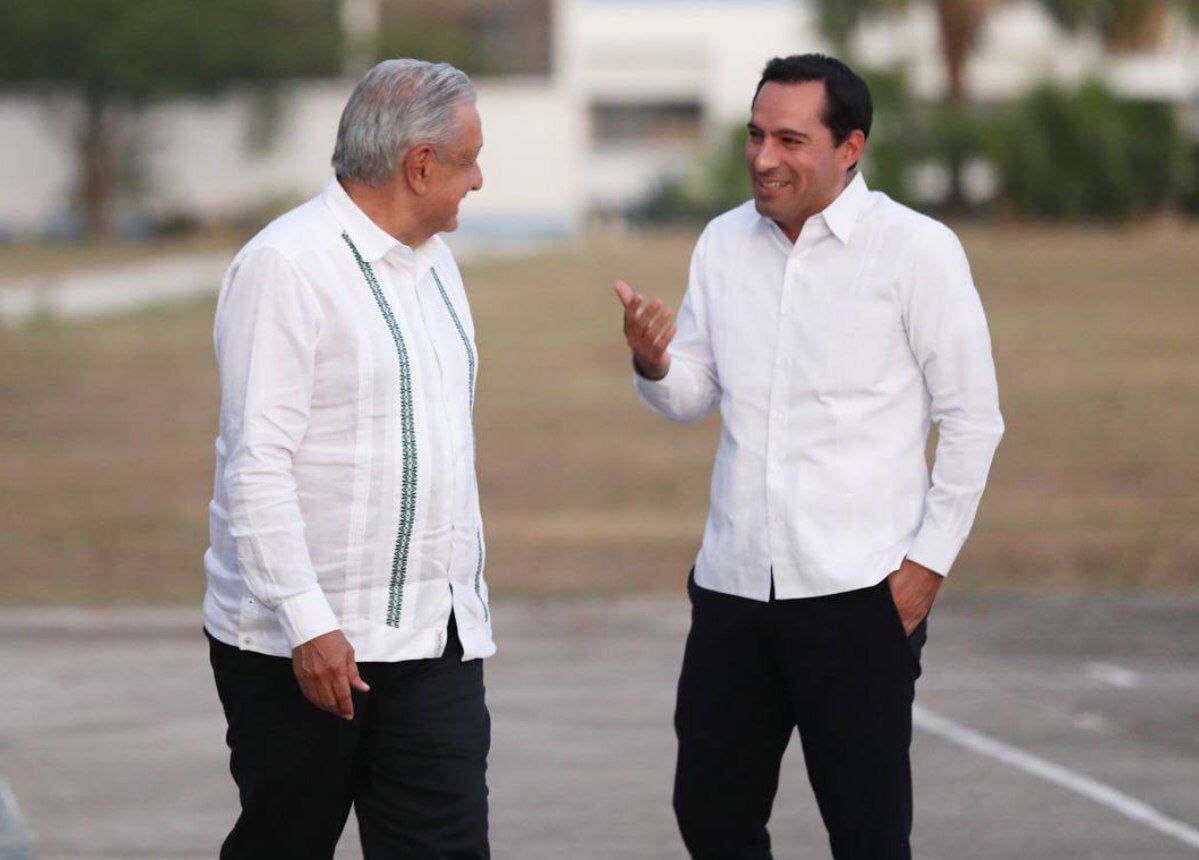 Mauricio Vila y AMLO