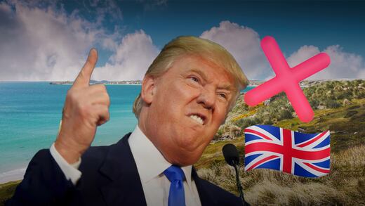 Trump podría retirar apoyo a Reino Unido sobre las Islas Malvinas