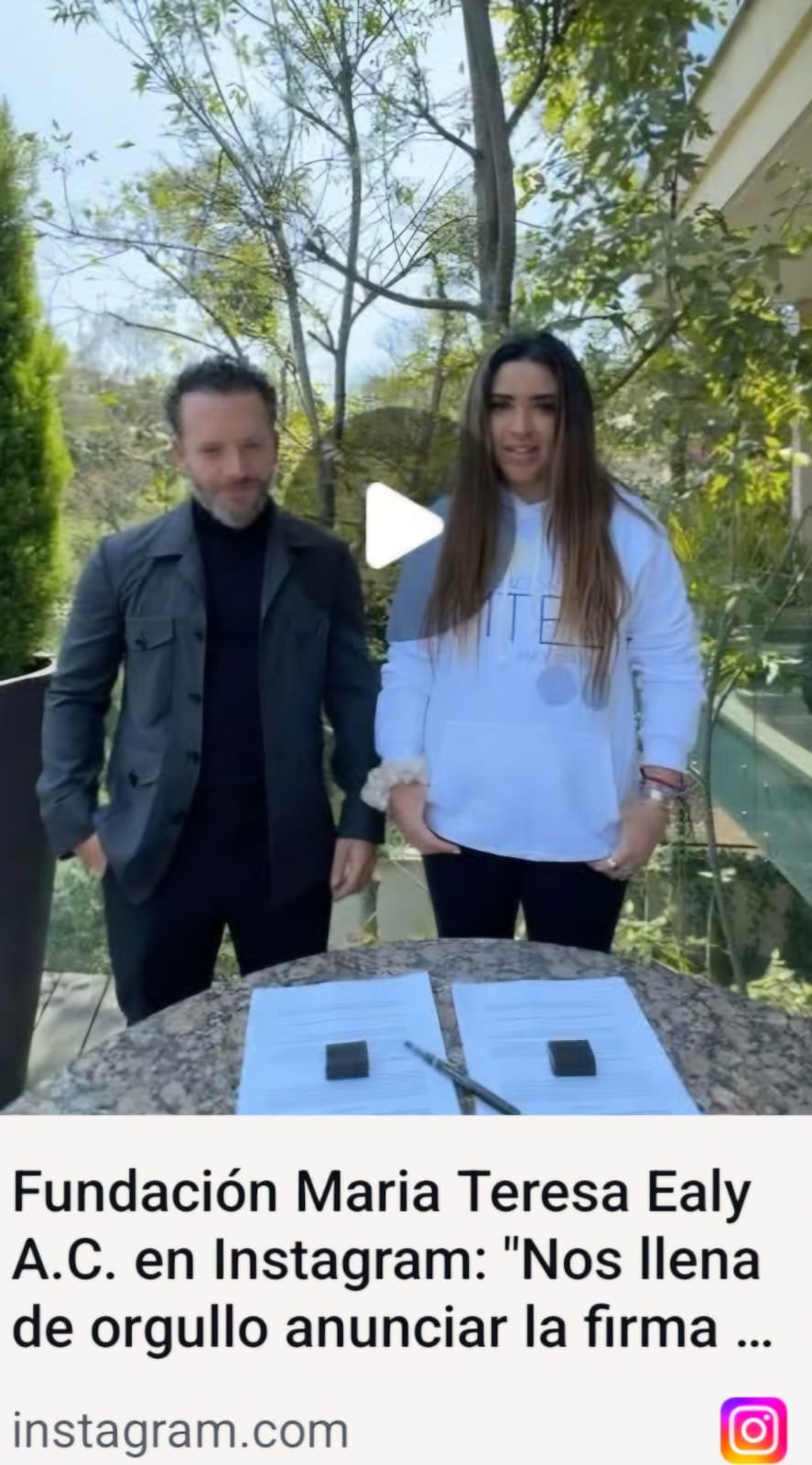 Foto tomada de Instagram