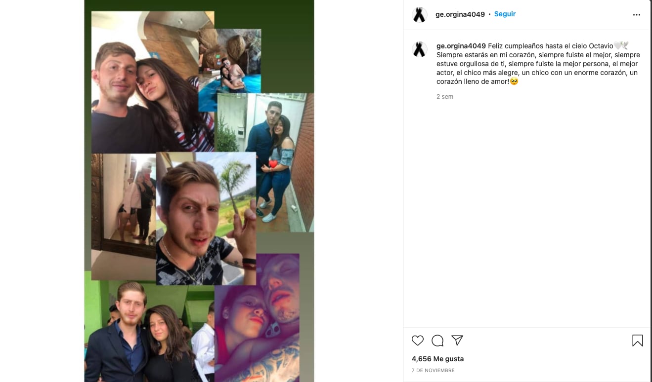 Publicación de la exnovia de Octavio Ocaña