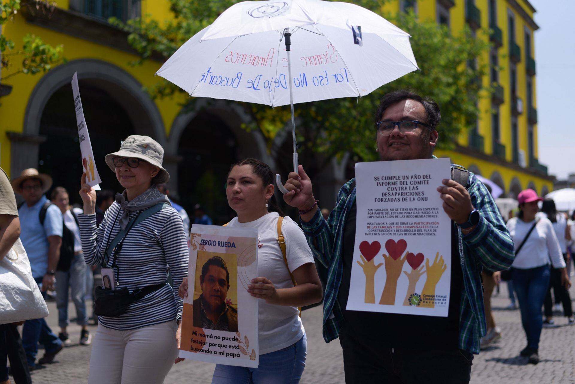 Marcha por el Día de las Madres en Xalapa, Veracruz por el 10 de mayo