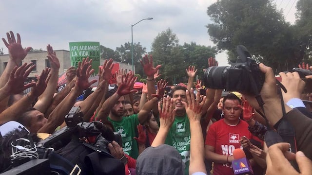Protesta tauromaquia