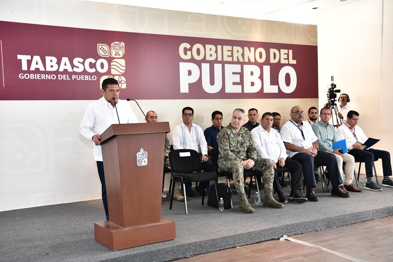 Tabasco se encuentra entre uno de los estados con mejores resultados en seguridad