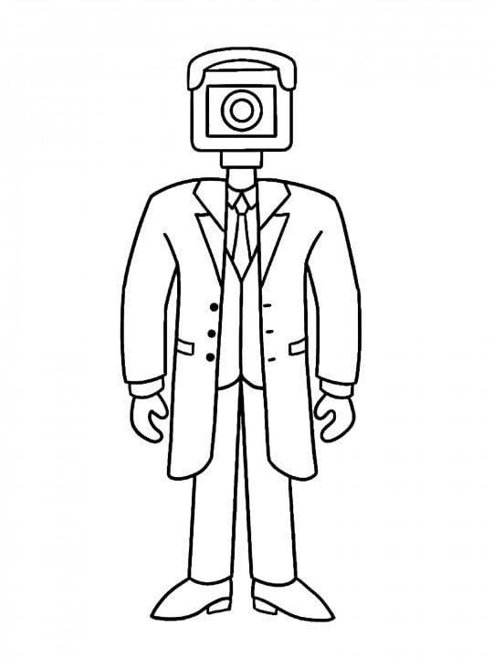 Dibujo de Skibidi Toilet
