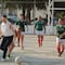 Megan Rapinoe se queda corta ante las habilidades de Claudia Sheinbaum para el fútbol