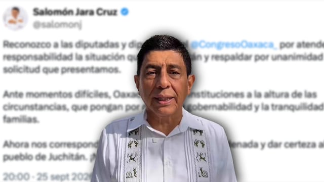 Salomón Jara celebra decisión sobre Juchitán