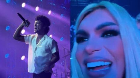 El concierto de Bruno Mars en el Upfront 2025 de TelevisaUnivision; Wendy Guevara lo transmitió en vivo