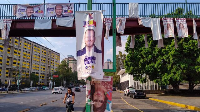 ¿Es ilegal quitar propaganda política de las calles?