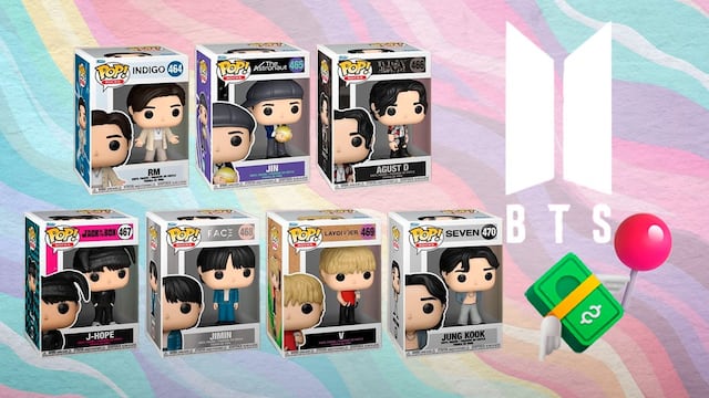 BTS Solo Era Funko Pops