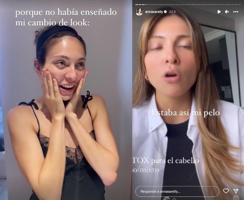 Anna Sarelly se arrepiente de su cambio de look