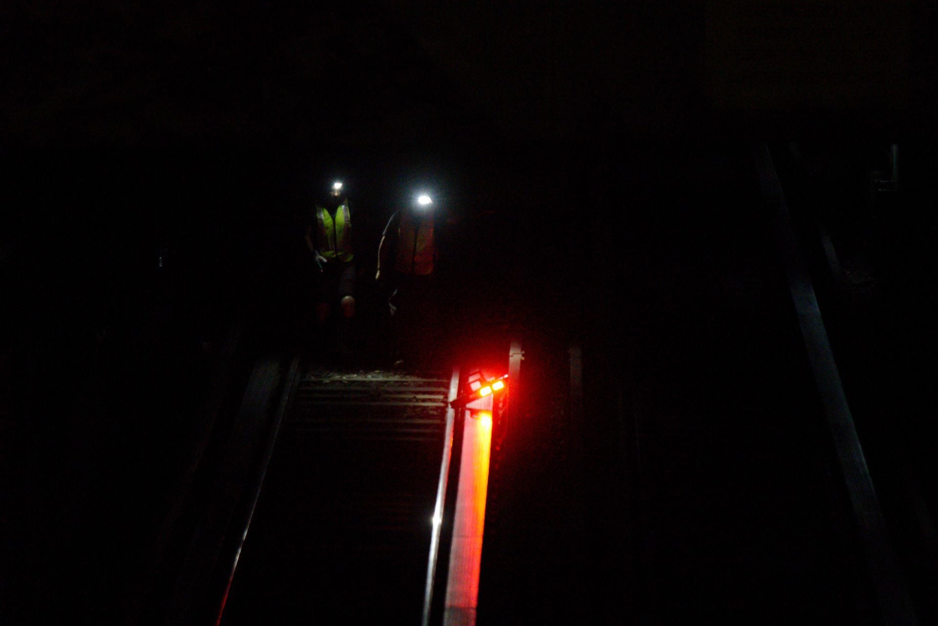 Revisión tras accidente en la Línea 3 del Metro