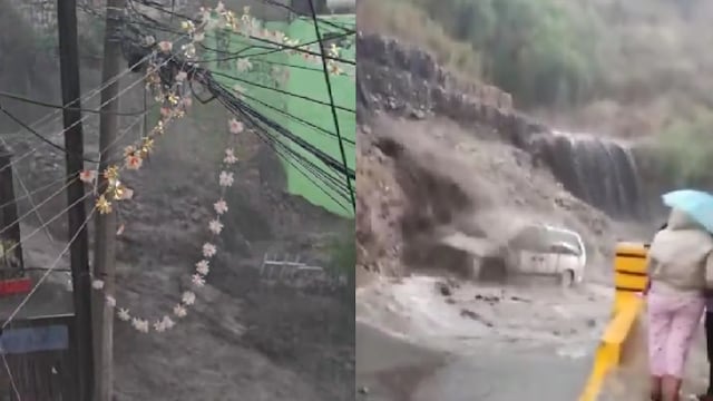 Deslave en Tlalnepantla por lluvias afecta a Ampliación Gustavo Baz Prada