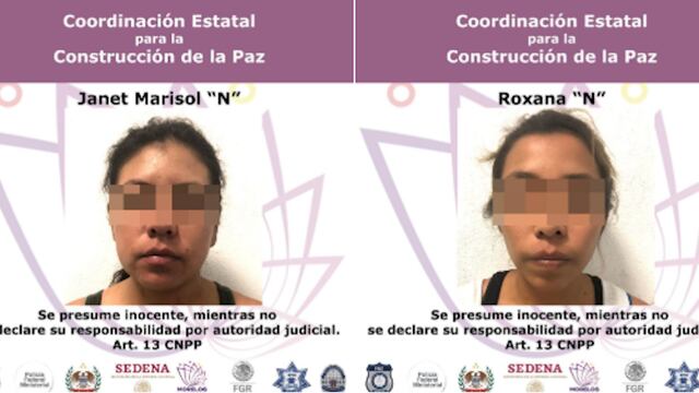 Las detenidas fueron imputadas por el el delito de secuestro agravado.