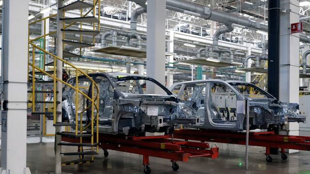 Planta de Volkswagen en Puebla.