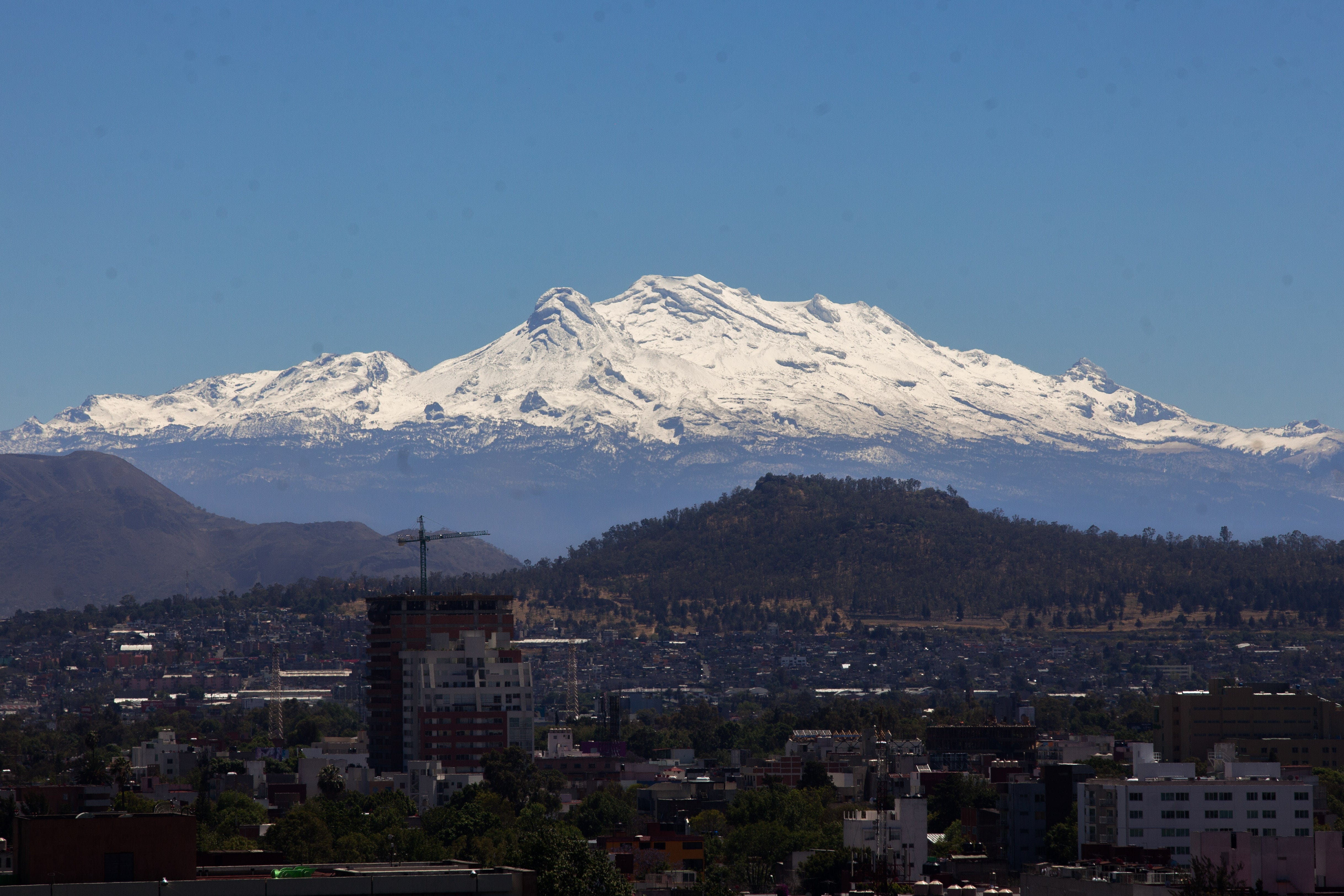 Volcán Iztaccíhuatl.