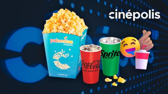 Cinépolis vende a este precio combo de palomitas y refresco por Día Coca Cola