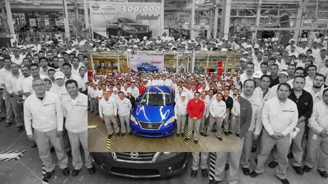 La planta de producción A2 de Nissan en Aguacalientes logró un récord de 300 mil vehículos en menos de dos años.