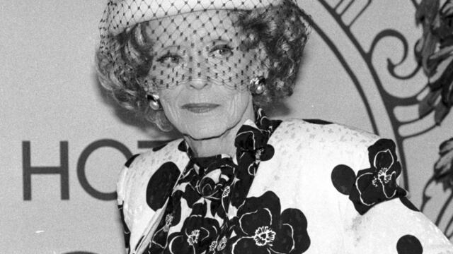 Bette Davis, actriz.