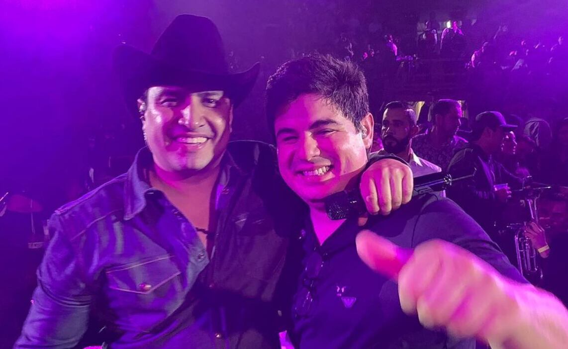 Julión Álvarez y Alfredo Olivas