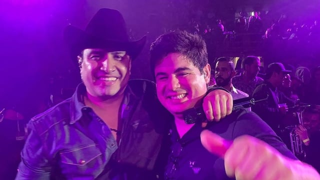 Julión Álvarez y Alfredo Olivas