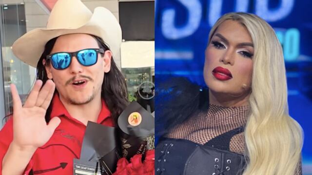 Wendy Guevara recibe flores El Patrón