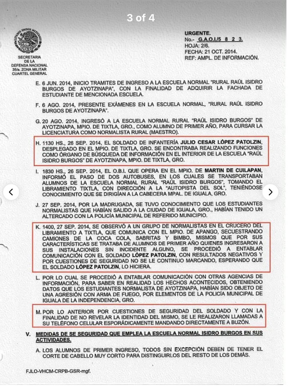 Julio César López Patolzin, uno de los desaparecidos de Ayotzinapa