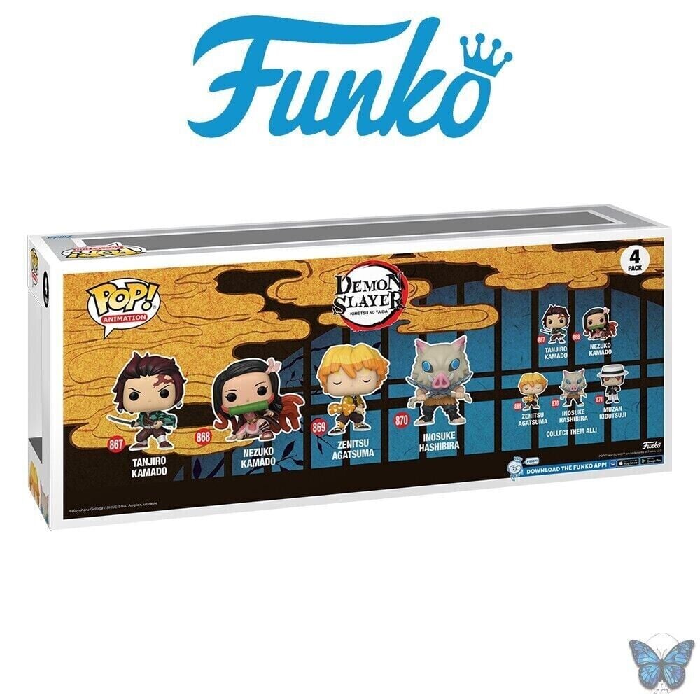 Set Funko Pop Demon Slayer Kimetsu no Yaiba