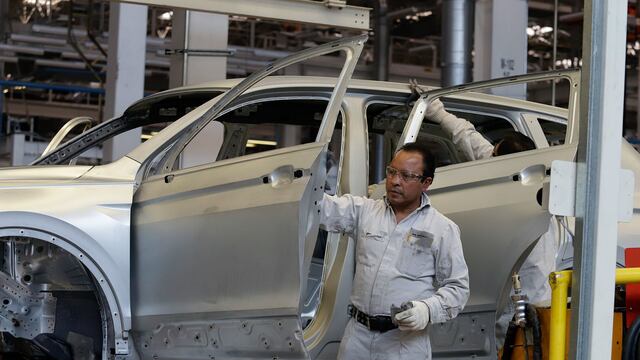 Aspectos de la línea de producción del modelo Tiguan de Volkswagen