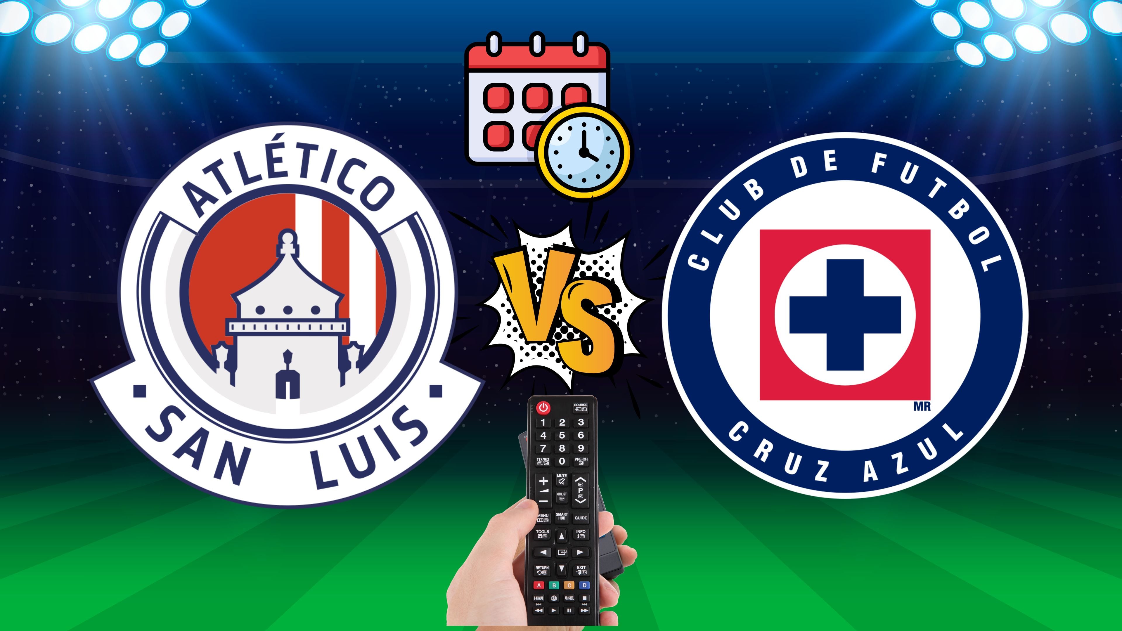 San Luis vs Cruz Azul: Día, hora y canal para ver el partido de la Jornada 1 de Liga MX