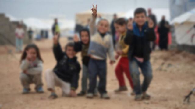 (Imagen Ilustrativa) Niños sirios