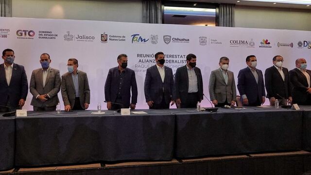 Gobernadores de la Alianza Federalista