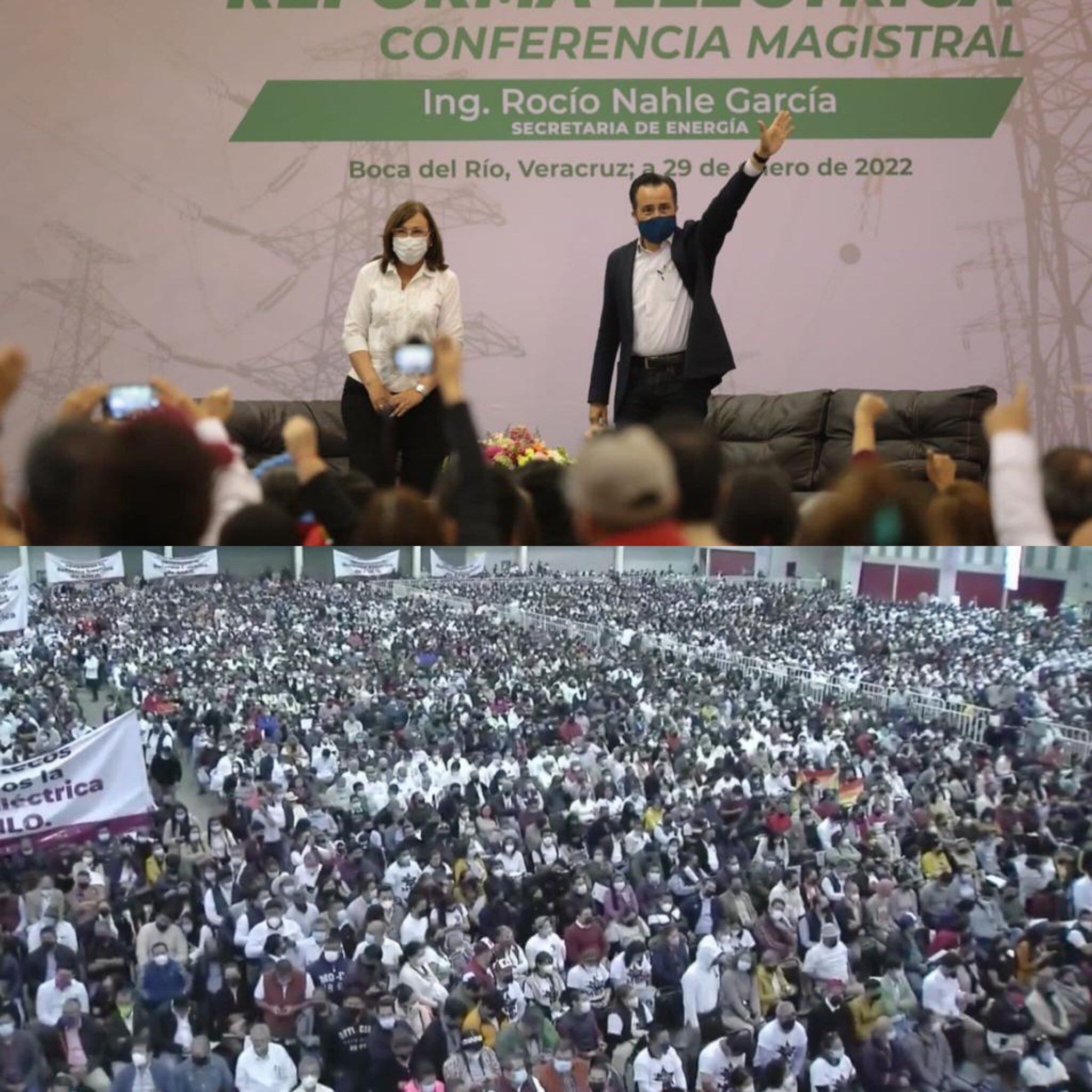 Rocío Nahle en Veracruz