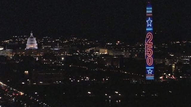 Estados Unidos Año Nuevo “vela de cumpleaños” 250 años